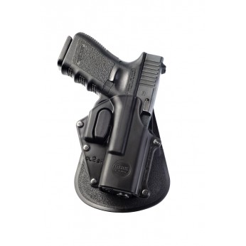 FUNDA FOBUS DE POLIMERO CON PALA FIJA  GLOCK 17 19