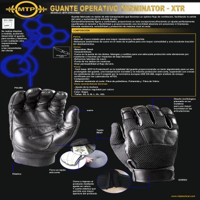 GUANTES ANTICORTE "TERMINATOR"