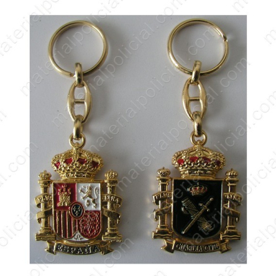 LLAVERO CONSTITUCIONAL ESCUDO GUARDIA CIVIL LLAVERO CONSTITUCIONAL ESCUDO GUARDIA CIVIL