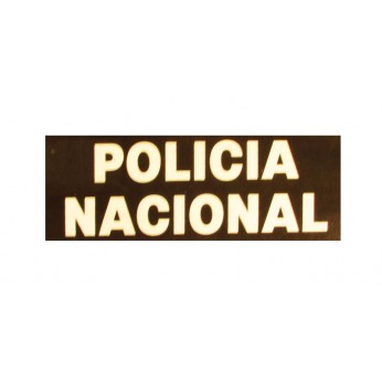 DISTINTIVO POLICIA NACIONAL PEQUEÑO
