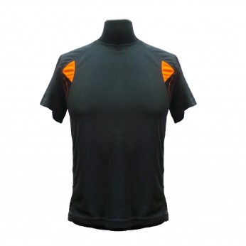 CAMISETA TÁCTICA BAJO CHALECO COLSLMAX GRIS Y NARANJA TALLA