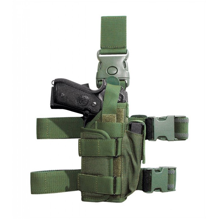 PERNERA TACTICA UNIVERSAL PARA ARMA CON LINTERNA/PUNTERO - Material Policial