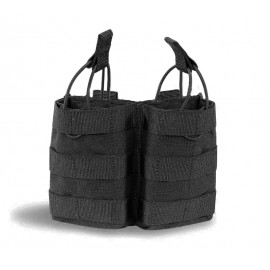 PORTACARGADOR DOBLE EN CORDURA CON SISTEMA MOLLE Y CIERRE ELASTICO