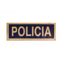 DISTINTIVO POLICIA VISIBILIDAD PEQUEÐO PARA MOCHILA