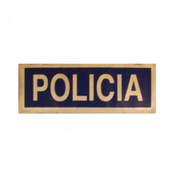 DISTINTIVO POLICIA VISIBILIDAD PEQUEÐO PARA MOCHILA