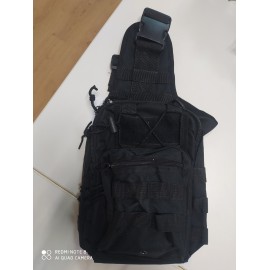 MOCHILA /BANDOLERA NEGRA