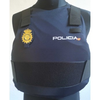 NOVEDAD!! FUNDA EXTERIOR CHALECO DOTACION POLICIA NACIONAL (NUEVA  SERIGRAFIA)