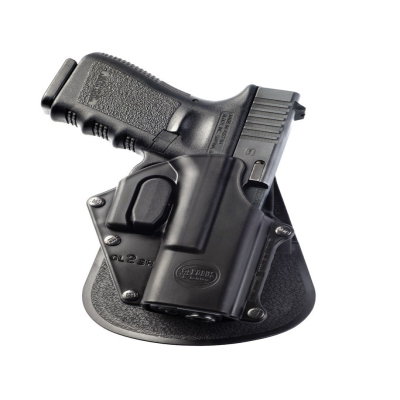 FUNDA POLIMERO PALA FIJA PARA GLOCK 26 ZURDA