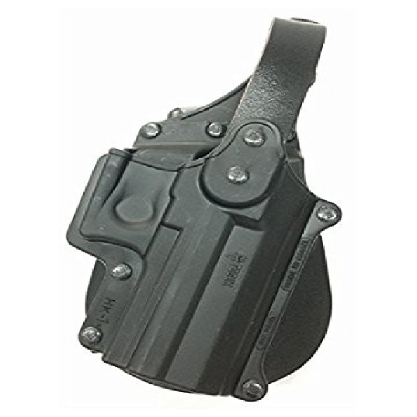 FUNDA FOBUS DE POLIMERO CON PALA FIJA  SIST RETENCION HK ZURDA
