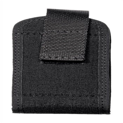 PORTAMOVIL  EN CORDURA CON  TIRA DE VELCRO PARA EL CIERRE TAMAÑO SMALL 12.5 X 6 CM NEGRO