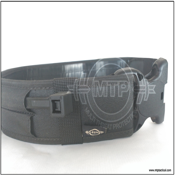 CINTURON EXTERNO CORDURA Y VELCRO ALOJAMIENTO 2 BRIDAS TRIPLE CIERRE DE SEGURIDAD
