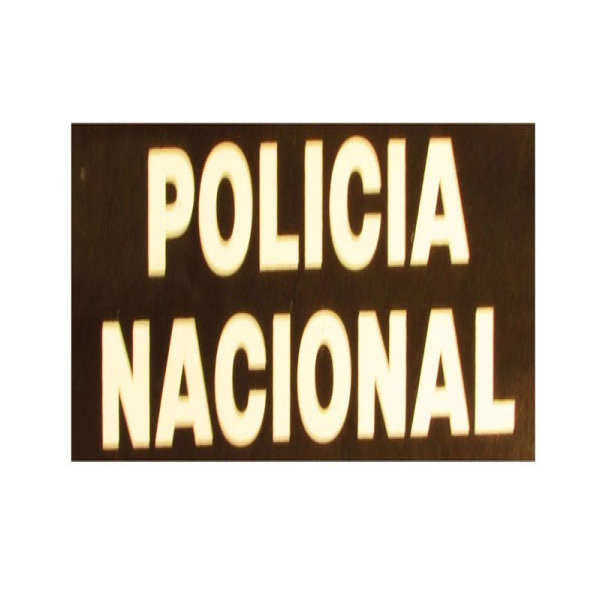 DISTINTIVO POLICIA NACIONAL PEQUEÑO