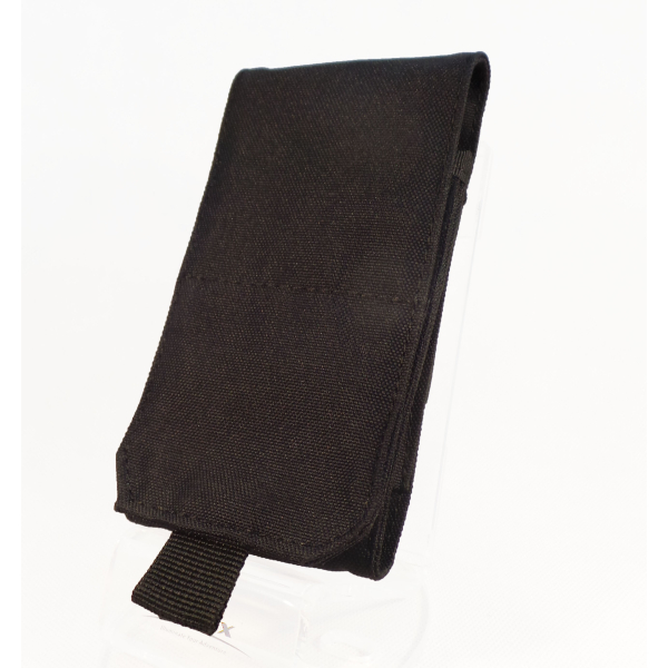 PORTAMOVIL REGULABLE  EN CORDURA 17x8x2 cm  PARA SISTEMA MOLLE Y CINTURON