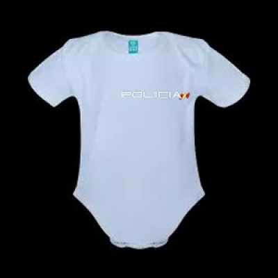 BODY CON SERIGRAFIA "POLICIA"