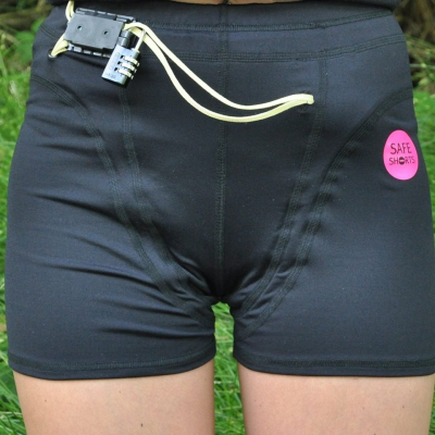 SAFE SHORTS  PANTALON CORTO DE DEPORTE ANTIVIOLACION