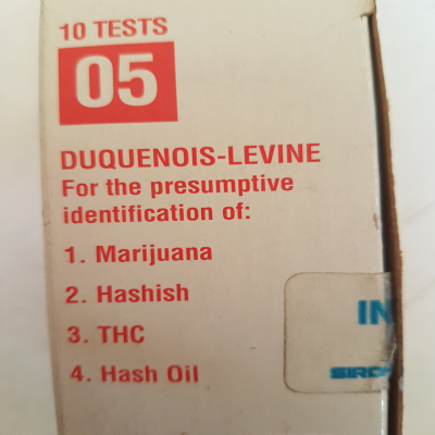 TEST-05 hash oil-marihuana-hashis-THC  (Caja)