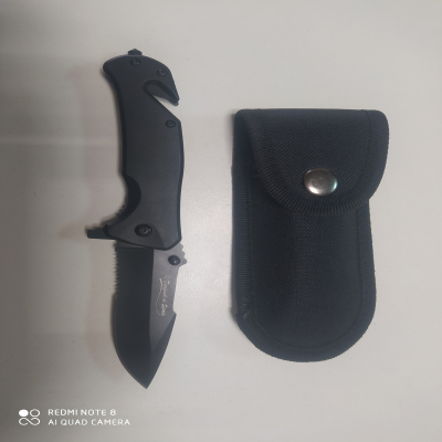 NAVAJA RUI CON R¡OMPECRISTALES Y CORTA CINTURON NEGRA Y FUNDA