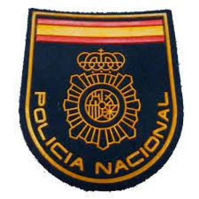 EMBLEMA DE BRAZO CNP C/VELCRO PVC