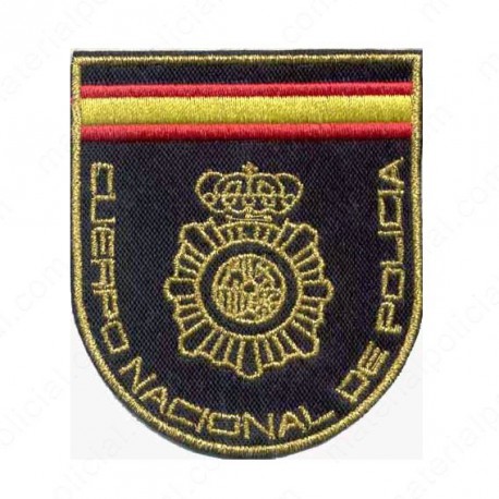 PARCHE BRAZO BORDADO POLICIA NACIONAL