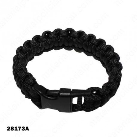 PULSERA "PARACORD" 2.3 CM ANCHO